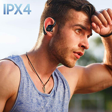 Ecouteurs Sport Sans-Fil Bluetooth 5.2 Waterproof IPX4 Series POP1 Devia Noir pas cher