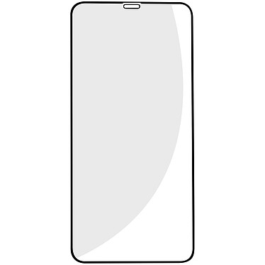 Avizar Verre Trempé pour iPhone 11 Pro Max et XS Max Bord Biseauté 5D Surface Full Glue + Applicateur  Noir
