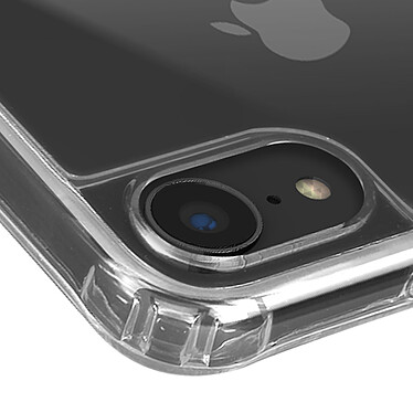 Avizar Coque Lanière pour iPhone XR Rigide Bumper  Transparent pas cher
