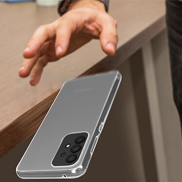 Avizar Coque Samsung Galaxy A33 5G Silicone Souple Ultra-Fin 0.3mm Transparent pas cher