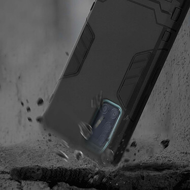 Acheter Avizar Coque Samsung Galaxy A51 Protection Hybride Antichoc Support Vidéo Noir