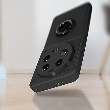 Acheter Avizar Coque pour Xiaomi 13 Ultra Silicone Bague Métallique série FlexiGrip  Noir