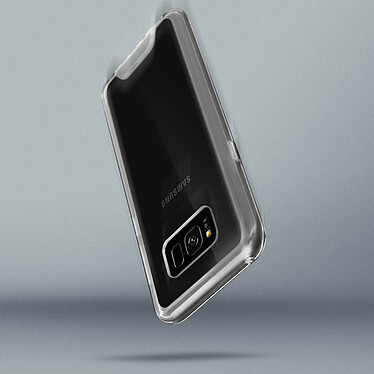 Acheter Avizar Coque Samsung Galaxy S8 Plus Coque Cristal Bi-matière - Transparent