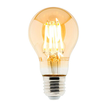 elexity - Ampoule Déco filament LED ambrée Standard 4W E27 400lm 2500K