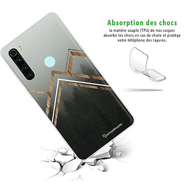 Avis LaCoqueFrançaise Coque Xiaomi Redmi Note 8 T 360 intégrale transparente Motif Trio Forêt Tendance