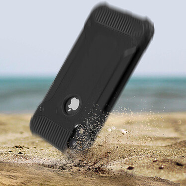 Acheter Avizar Coque Apple iPhone XR Protection Bi-matière Antichutes (1,80m) - Noir