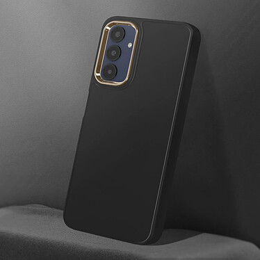 Avis Avizar Coque pour Samsung Galaxy A25 5G Rigide Contour Caméra Métallisé Noir