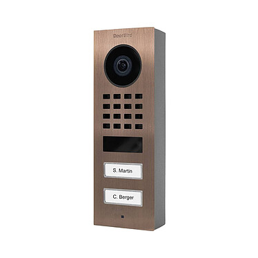 Doorbird - Portier vidéo IP D1102V Bronze