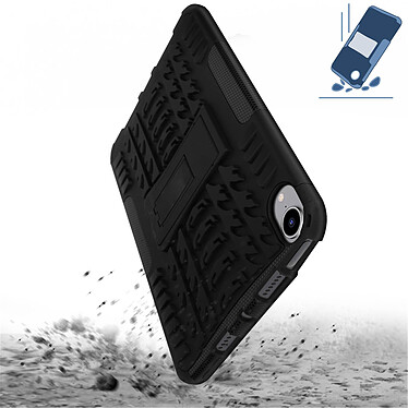 Avis Avizar Coque iPad Mini 2021 Bi-matière avec Béquille Support Noir