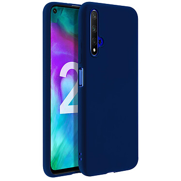 Coque Honor 20 et Huawei Nova 5T Protection Silicone Gel Soft Touch Bleu nuit