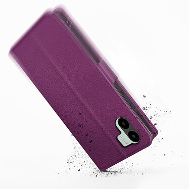 Avizar Etui Xiaomi Redmi A1 et A2 Support Video Portefeuille violet pas cher
