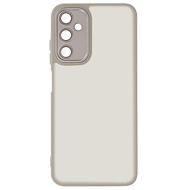 Avizar Coque pour Samsung Galaxy A25 5G Dos Rigide Fumé Bloc Caméra Protégé Gris Clair