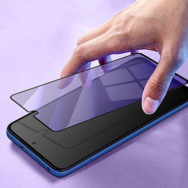 Avizar Protège écran pour Redmi Note 11s 5G et Poco M4 Pro Anti-lumière Bleue Noir pas cher