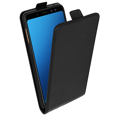 Acheter Avizar Etui Samsung Galaxy A8 Housse Clapet Vertical Protection Porte-carte Noir
