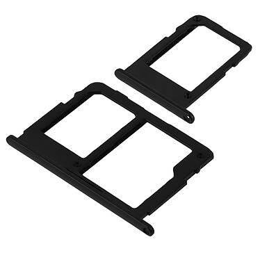 Avizar Tiroir SIM Samsung Galaxy J5 2017 support 2x carte nano SIM + microSD - noir