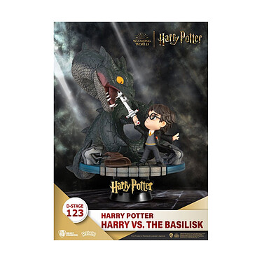 Harry Potter - Diorama D-Stage Harry vs. the Basilisk 16 cm