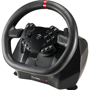 Avis Superdrive - Volant Drive Pro GS950-X 900 avec levier de vitesse manuel pour Xbox Serie X - PS4 - Xbox One