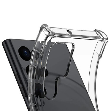 Avis Evetane Coque Samsung Galaxy S22 Ultra 5G Antichoc Silicone Coins Renforcés + 2 Vitres en verre trempé Protection écran