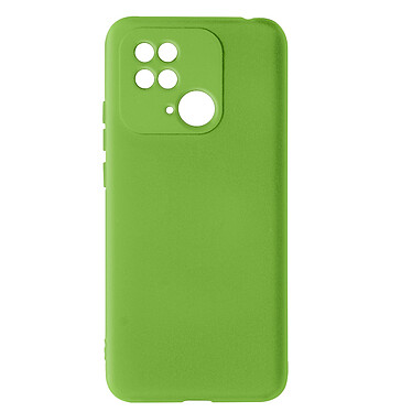 Avizar Coque pour Xiaomi Redmi 10C Silicone Semi-rigide Finition Soft-touch Fine  vert