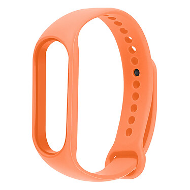 Avizar Bracelet pour Xiaomi Mi Band 5 / 6 / 7 Silicone Soft Touch Waterproof Orange