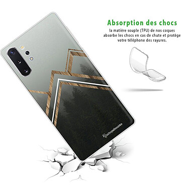 Avis LaCoqueFrançaise Coque Samsung Galaxy Note 10 Plus 360 intégrale transparente Motif Trio Forêt Tendance