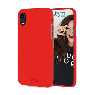 Jaym Coque pour Xiaomi Mi 11 Lite 4G / 5G Premium Soft Feeling Rouge