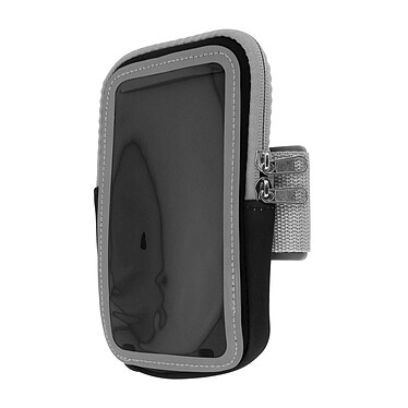 Avizar Brassard Sport Smartphone Tactile Attache Bras ou Avant-bras Poche Zippée Noir