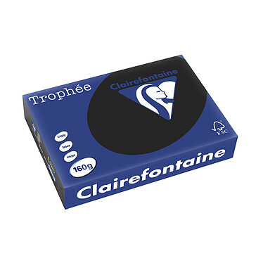 CLAIRALFA Ramette de 250 feuilles Papier multifonction Trophée A4 160g Noir x 4
