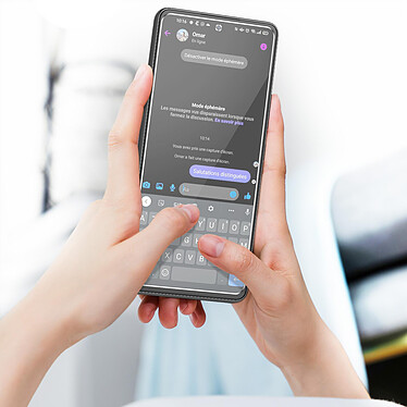 Avizar Film pour Samsung Galaxy A54 5G Plastique Flexible Adhésion Totale  Transparent pas cher