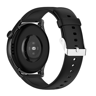 Avizar Bracelet pour Huawei Watch 3 Pro Silicone Souple Noir