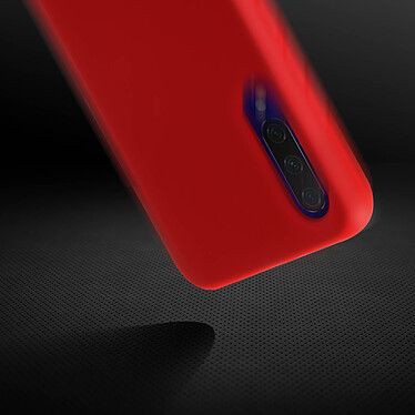 Acheter Avizar Coque Xiaomi Mi 9 Lite Silicone Semi-rigide Mat Finition Soft Touch Rouge