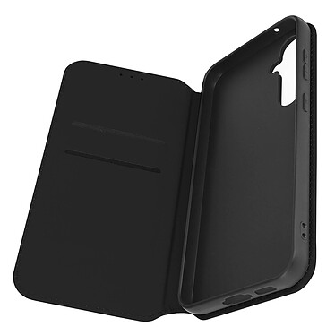 Avizar Étui pour Samsung Galaxy S23 FE Porte-carte Support Vidéo Clapet Magnétique  Noir