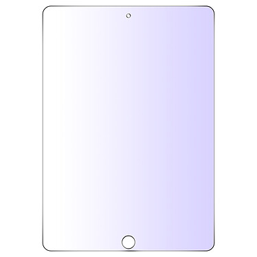 Avizar Vitre pour iPad Mini et 2 et 3 Anti-lumière Bleue Bords biseautés Transparent