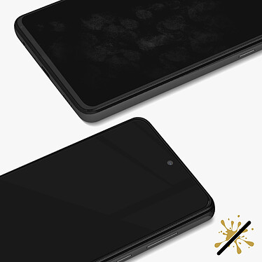 Avizar Film Écran Samsung Galaxy A53 Verre trempé Enkay Transparent Contour noir pas cher