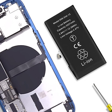 Avis Clappio Batterie Decode PCB Version pour iPhone 13 3227mAh Noir
