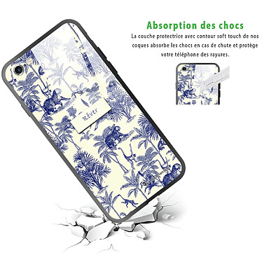 Avis LaCoqueFrançaise Coque iPhone 6/6S Coque Soft Touch Glossy Botanic Rêve Design