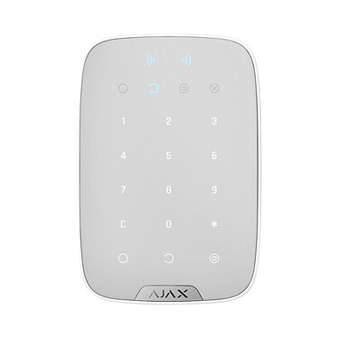 Ajax - Clavier KeyPad Plus Blanc - KEYPADPLUS-W