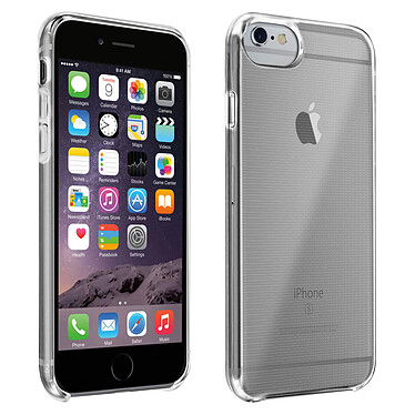 Avizar Coque iPhone 6 Plus, 6S Plus, 7 Plus et 8 Plus Silicone semi-rigide transparent