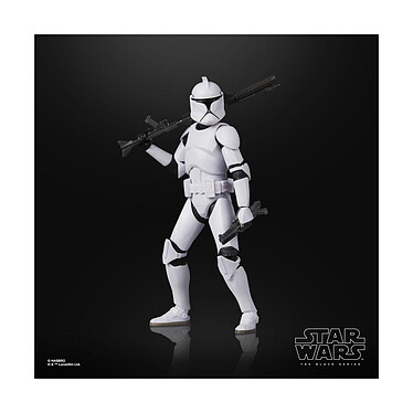 Star Wars Episode II Black Series - Figurine Phase I Clone Trooper 15 cm pas cher