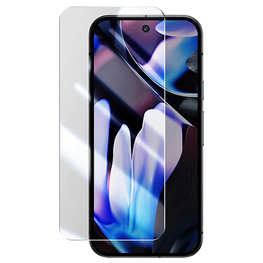 Force Glass Protège Écran pour Google Pixel 9 Pro XL Incassable Flexible Bord 2.5D Noir