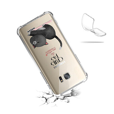 Acheter Evetane Coque Samsung Galaxy S7 anti-choc souple angles renforcés transparente Motif Chuis pas du matin