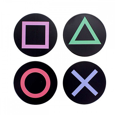 Sony PlayStation - Pack 4 sous-verres Icons Playstation