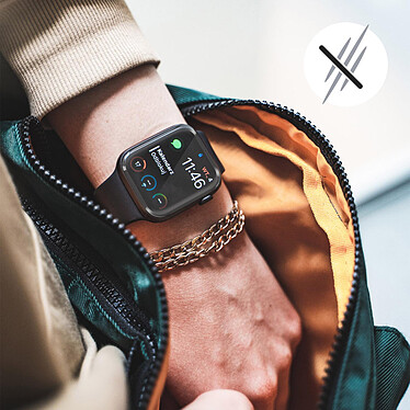 Avizar Film Apple Watch Serie 7 45mm Résistant anti-rayures By Enkay - Transparent pas cher