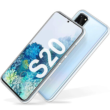 Acheter Evetane Coque Samsung Galaxy S20 360° intégrale protection avant arrière silicone transparente Motif