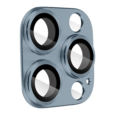 Avizar Film Caméra pour iPhone 14 Pro et 14 Pro Max Verre Trempé + Alliage d'Aluminium  Bleu Sierra