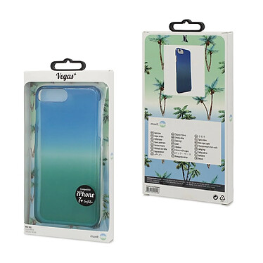 Acheter Muvit Coque pour iPhone 6 Plus / 6S Plus / 7 Plus / 8 Plus Vegas Rigide Bleu