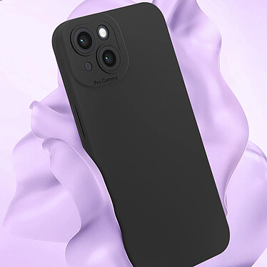 Acheter Avizar Coque pour iPhone 14 Silicone Mat Protection Caméra Noir