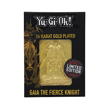 Acheter Yu-Gi-Oh - ! - Réplique Card Gaia the Fierce Knight (plaqué or)