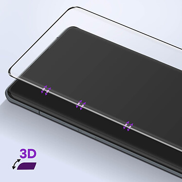 Avis Force Glass Verre Incassable pour Oppo Reno 6 Pro 5G Dureté 9H+ Garantie à vie  Noir