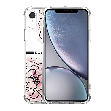 Avis LaCoqueFrançaise Coque iPhone Xr anti-choc souple angles renforcés transparente Rose Pivoine
